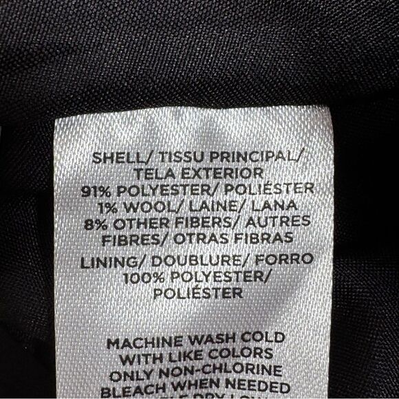 Loft Faux Wrap Tweed A Line Skirt Back Multi 4 Office Preppy Nautical - Picture 12 of 14